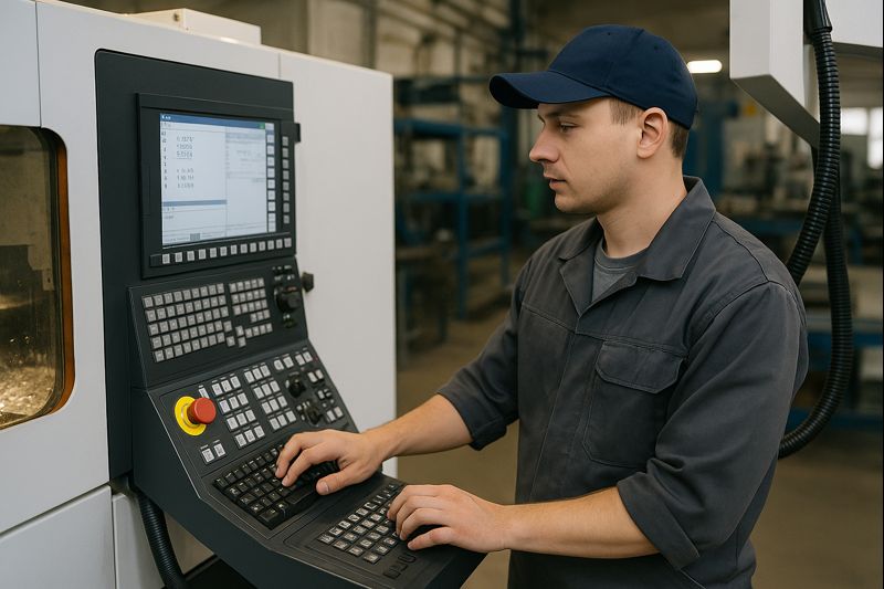 Наладчик обрабатывающих центров с числовым программным управлением